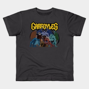 Gargoyles 90s kid Kids T-Shirt